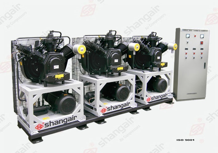 46WH Vertical Three-Engine Set